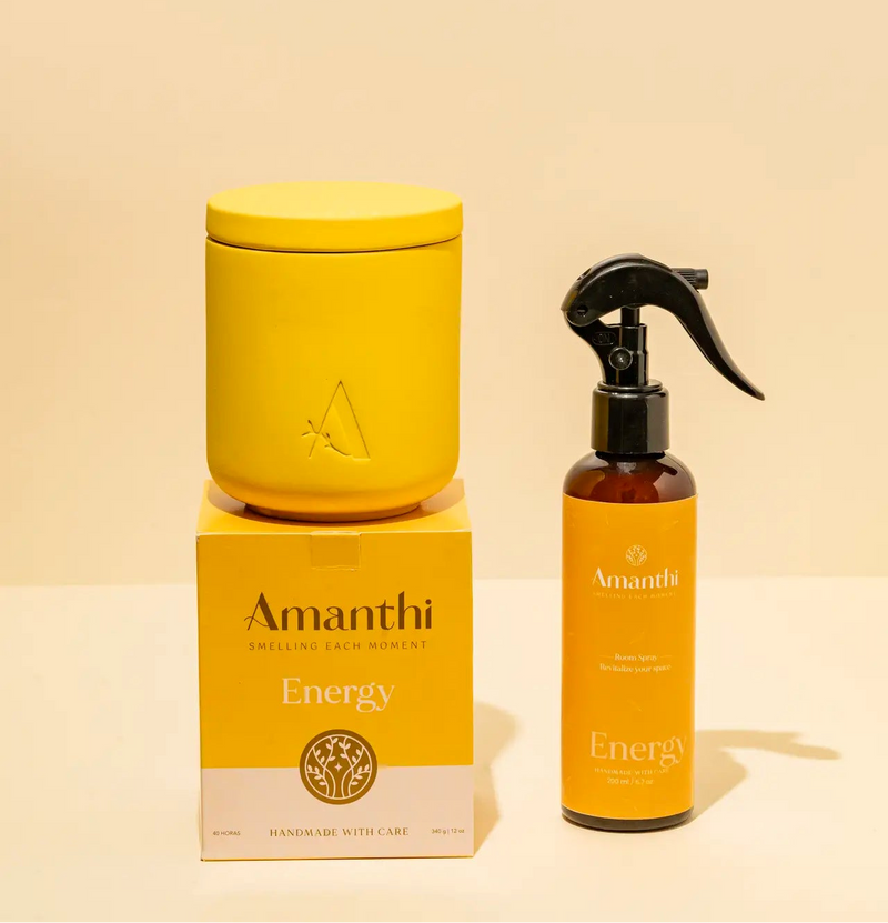 Vela Energy · Cítricos, Jengibre & Sándalo