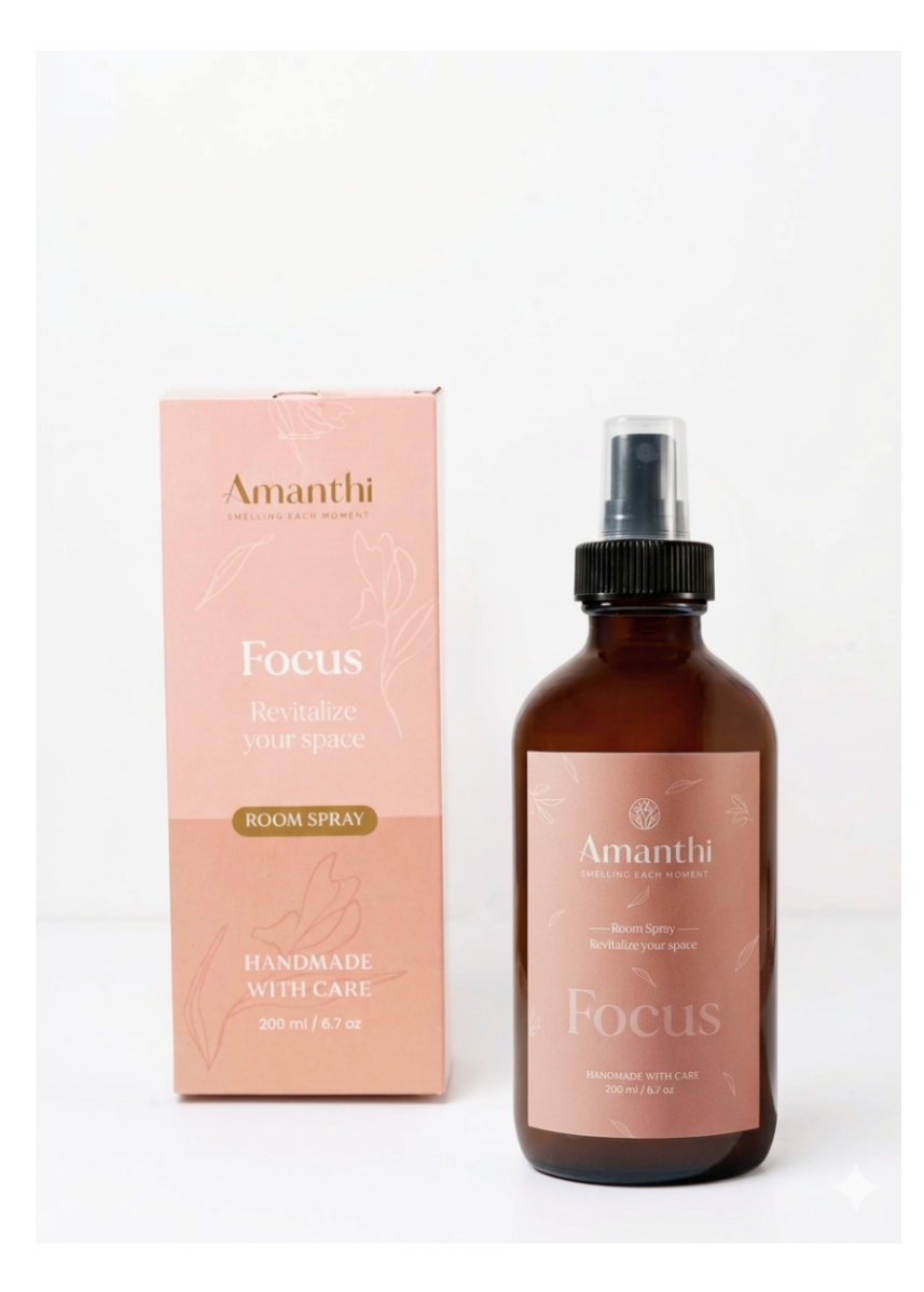 Spray Focus · Menta, Romero & Eucalipto
