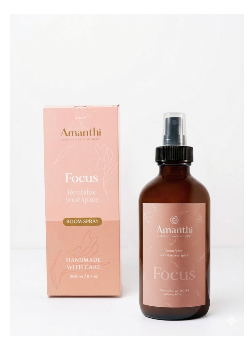 Spray Focus · Menta, Romero & Eucalipto